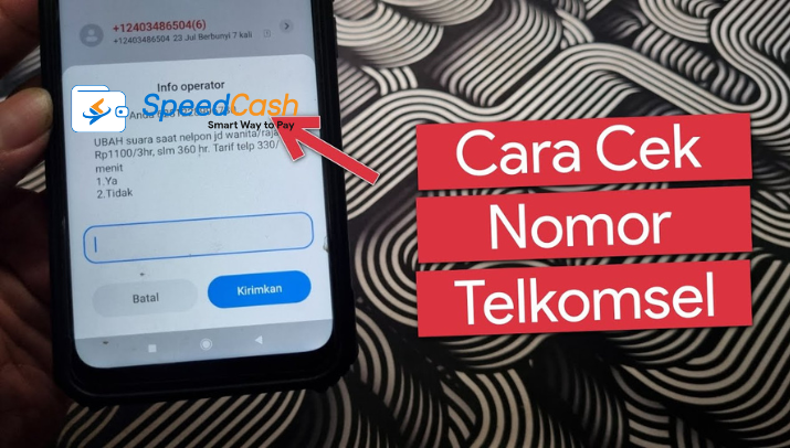 cek nomor telkomsel sendiri